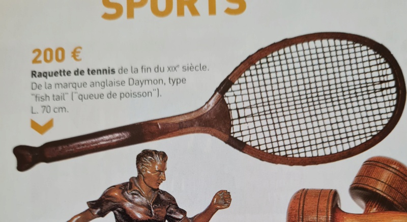 Raquette de tennis ancienne JEFFERIES  flat top 20220329