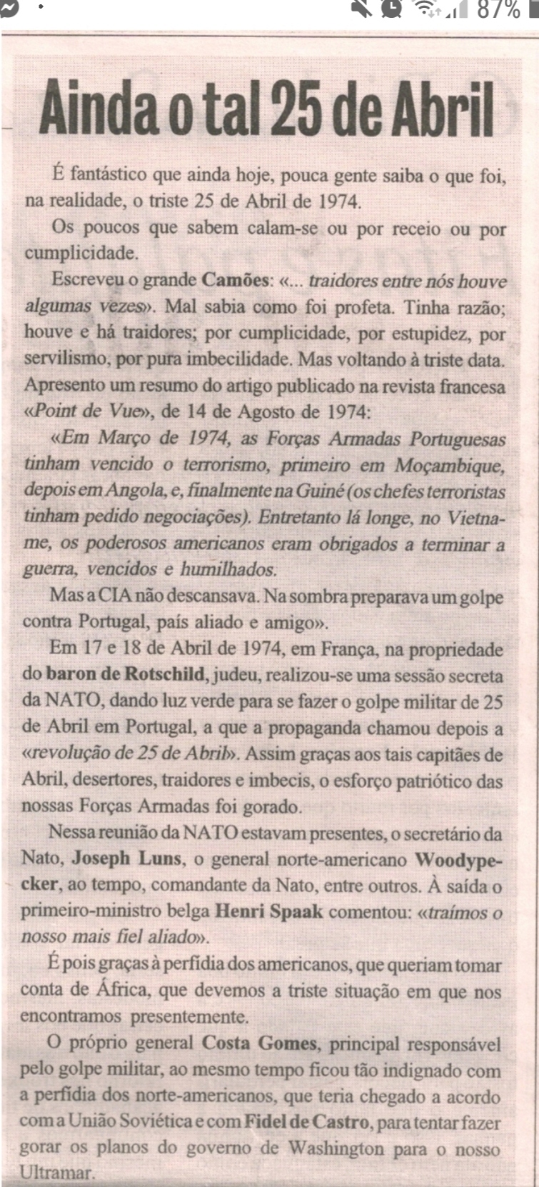 Neste Forum não se festeja o 25 de Abril! 20190430