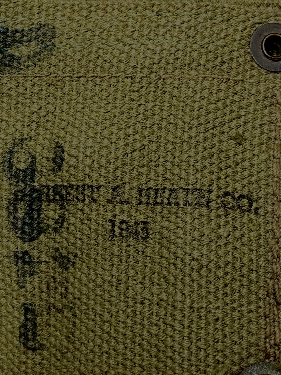 Ceinturon garand 1945 fabriquant non répertorié  Img_1510
