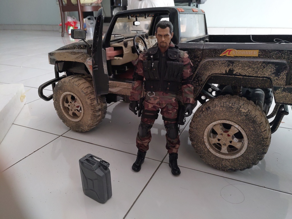 [Second Hand Gems] I bought a 1/6 Pickup Truck for military figures!! Yeo_2066