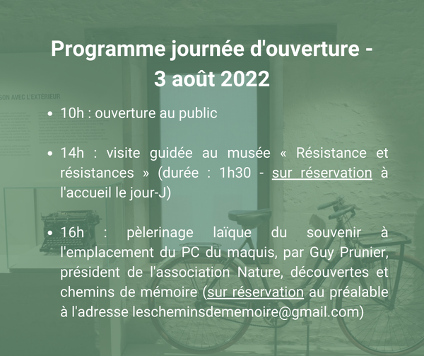 Musée de la Résistance Mussy sur Seine (Aout 2022) 29605310