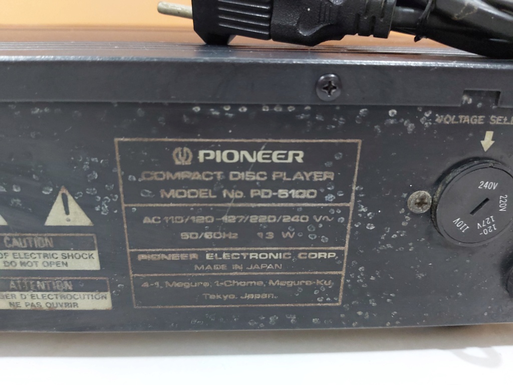 Pioneer PD-5100 (Made in Japan) - SOLD 20220315