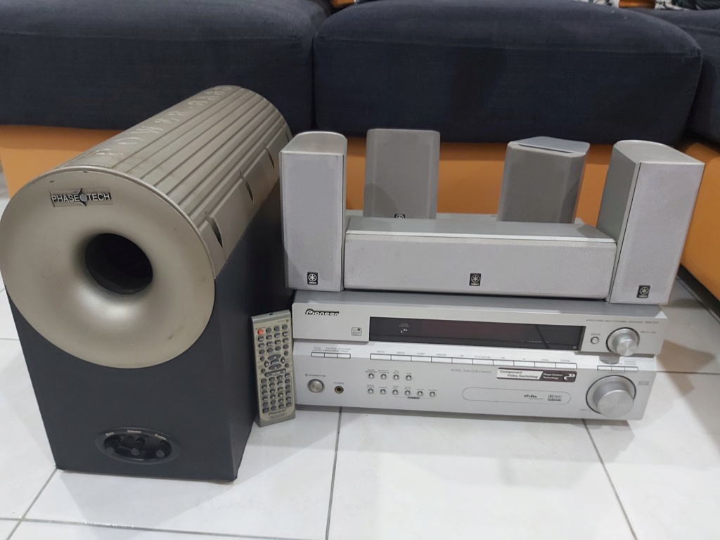5.1 home theatre system set package. (SOLD) 20220317