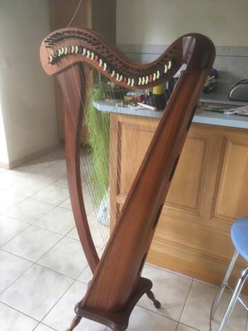 harpe celtique 34 cordes