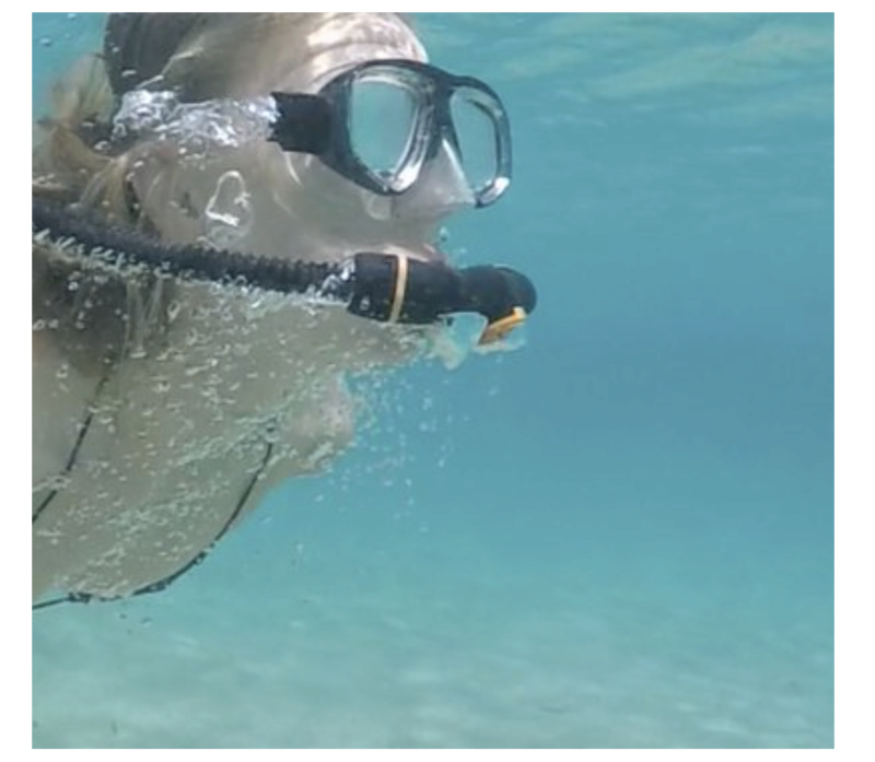 Un nouveau dispositif pour le snorkeling Captu205