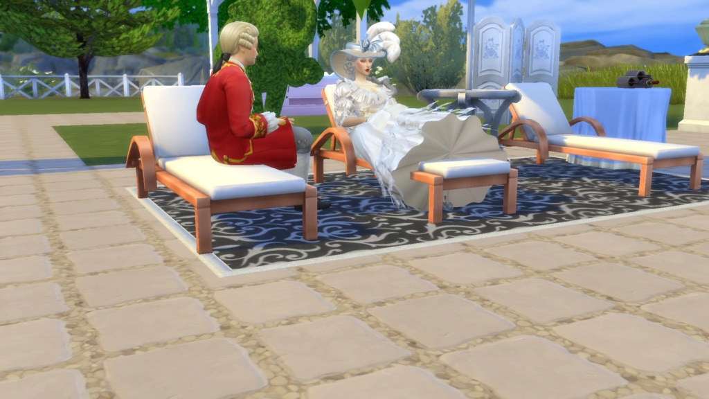 Marie-Antoinette & Louis XVI en Sims (Sims 4) 04-09-18