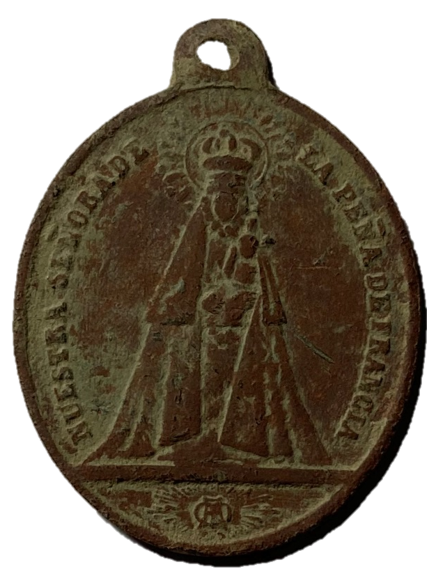 Medalla de Nuestra Señora de la Peña de Francia 1_210