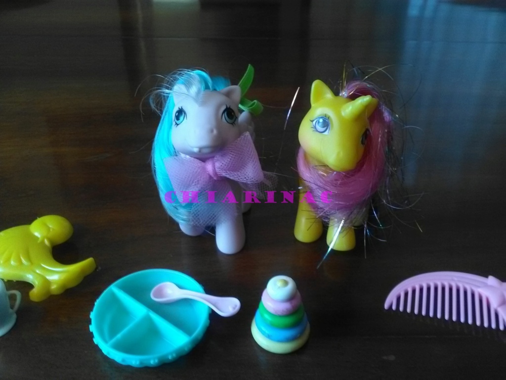 Vendo lotto Mio Mini Pony / My Little Pony Generazione 1 (G1) Gig Hasbro anni '80 (due playset e otto pony, anche rari; tutto supercompleto!) Img_2113