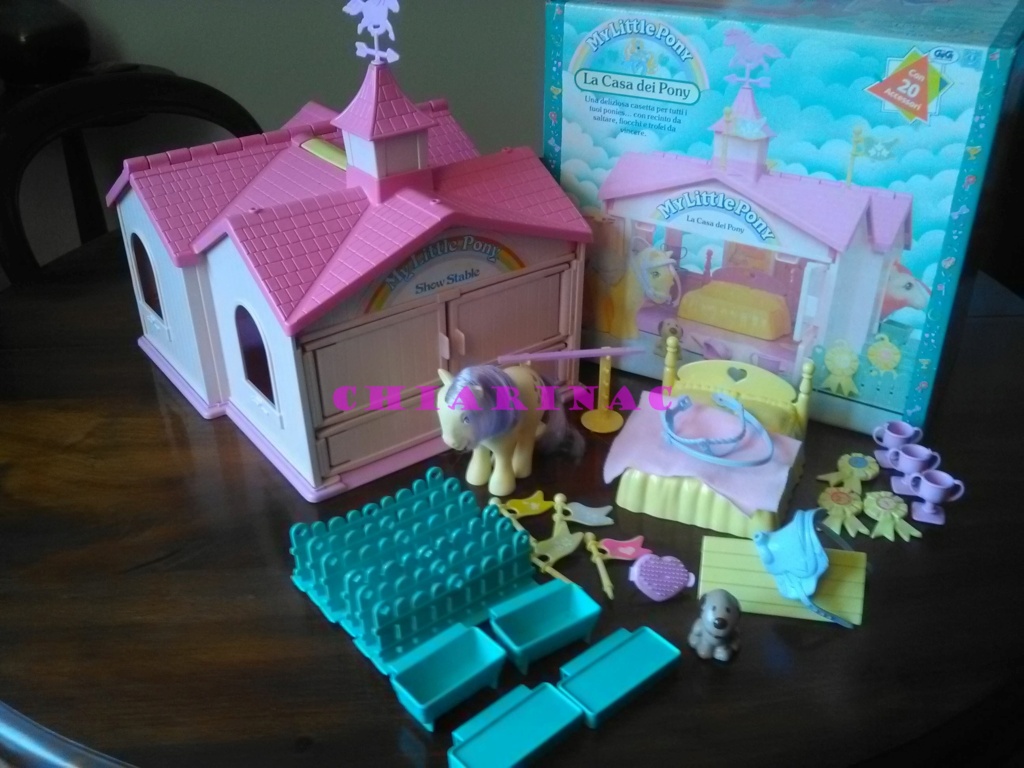 Vendo lotto Mio Mini Pony / My Little Pony Generazione 1 (G1) Gig Hasbro anni '80 (due playset e otto pony, anche rari; tutto supercompleto!) Img_2120