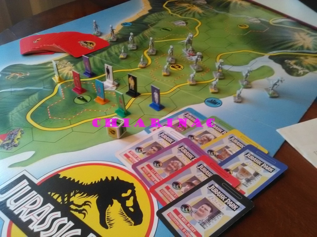 Jurassic Park Game, gioco da tavolo Parker 1993 Img_2124