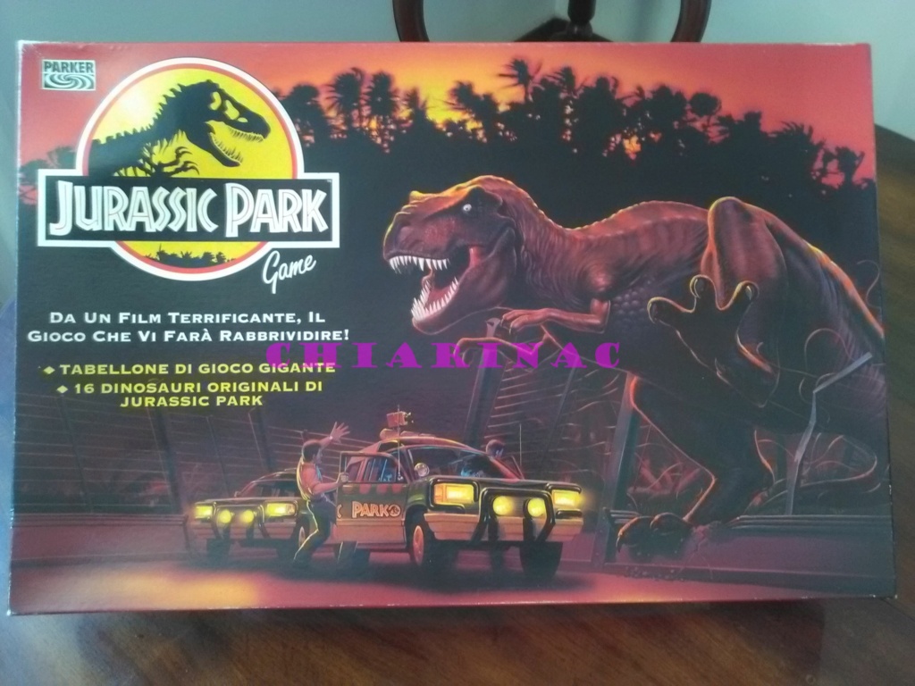 Jurassic Park Game, gioco da tavolo Parker 1993 Img_2126