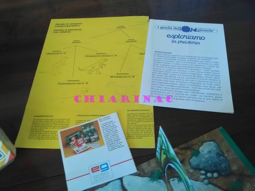 Esploriamo la Preistoria gioco da tavolo Editrice Giochi anni '90 Img_2132