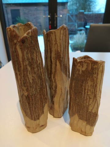 Can anyone help to identify these three unusual vases? Img_2015