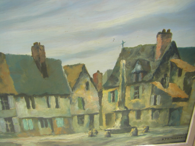 peinture rurale "place de village" Imgp2623