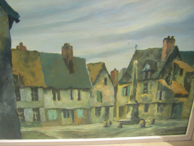 peinture rurale "place de village" Imgp2624