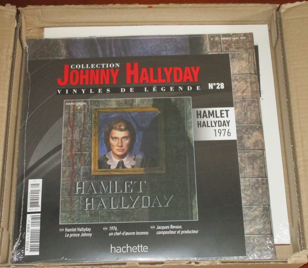 Hachette: Les vinyles de légende n°28     HAMLET HALLYDAY     2LP 002-ha36