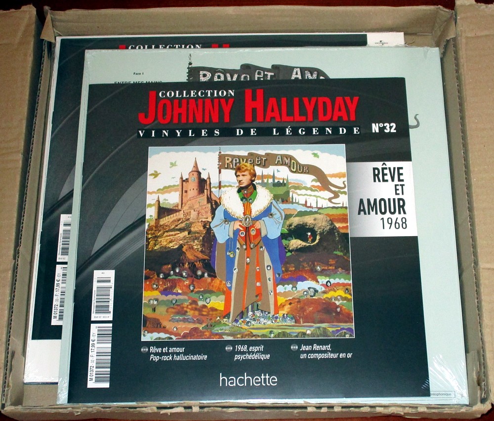 Hachette: Les vinyles de légende n°32     REVE ET AMOUR     1LP 002-rz22