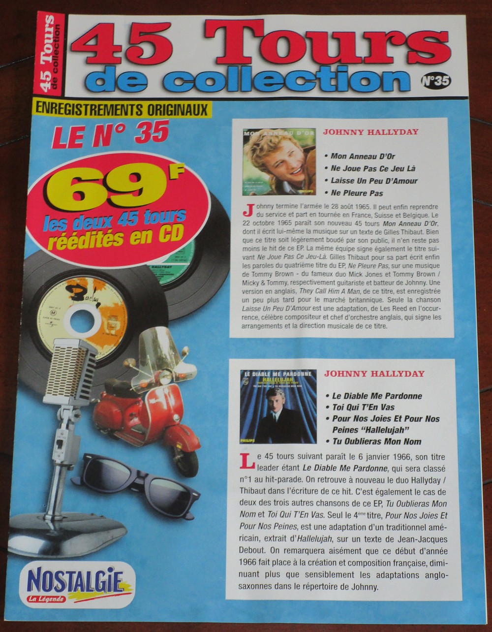 CD "EP" Revue 45T de collection 004-4541