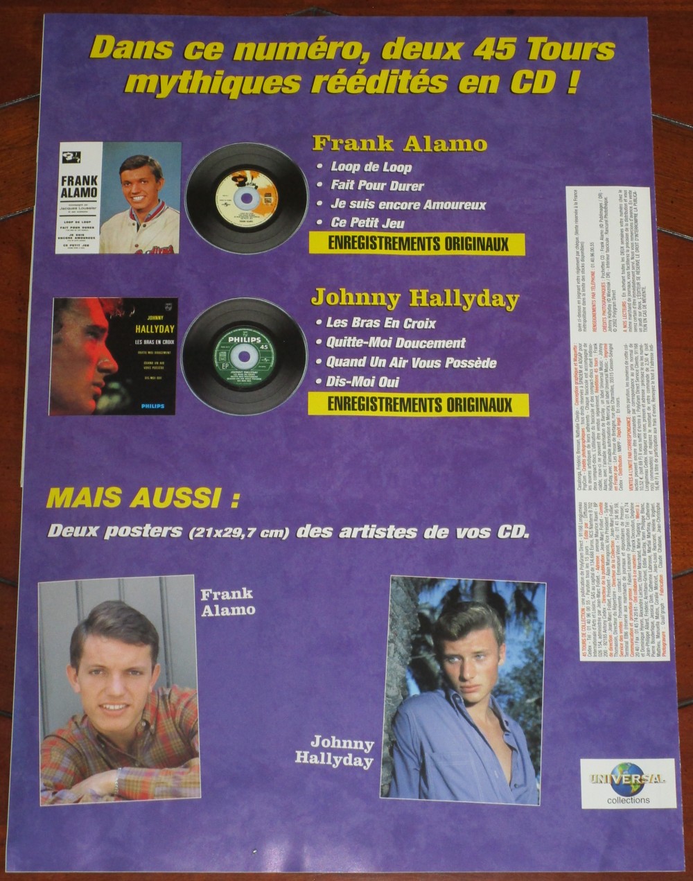 CD "EP" Revue 45T de collection 006-4540