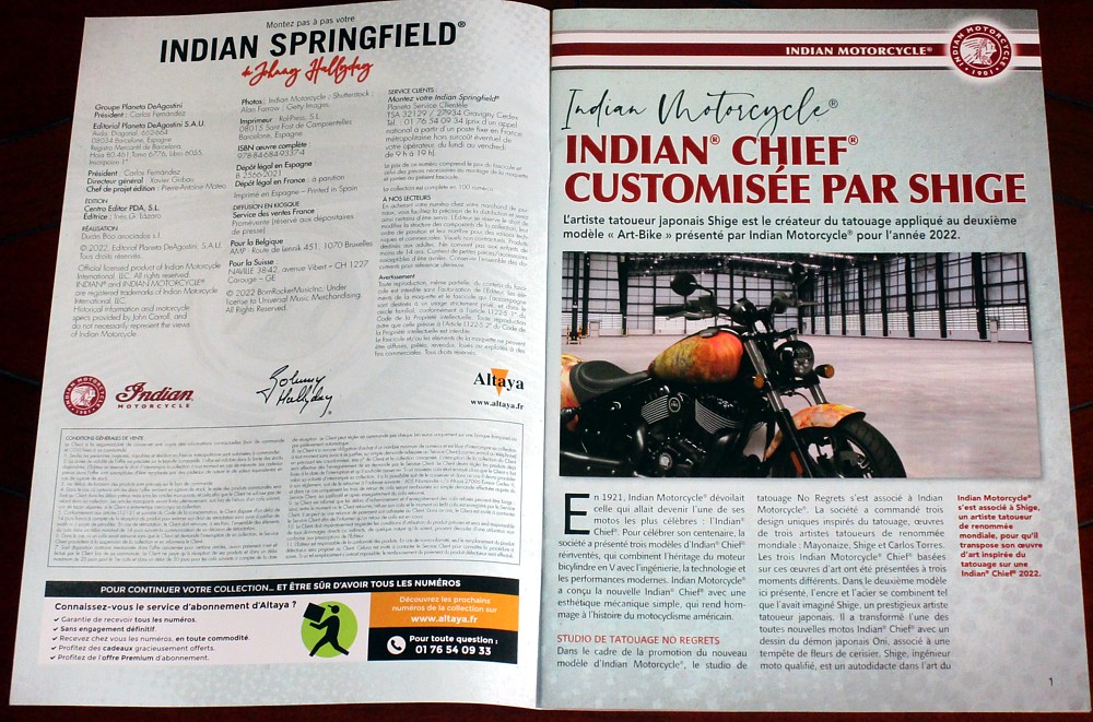 Altaya:Indian Springfield de JH n°51 011-a178