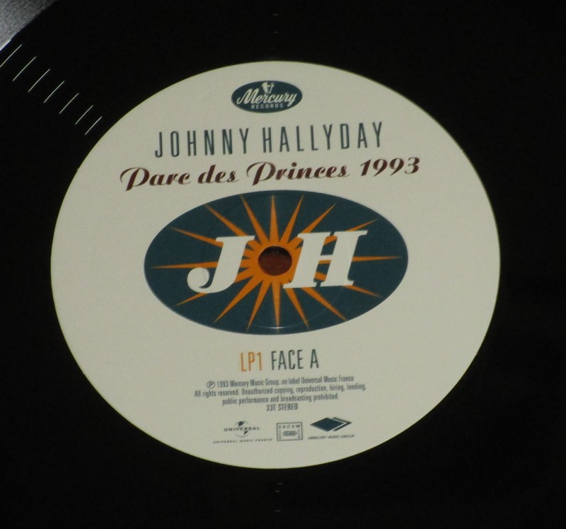 Hachette: Les vinyles de légende n°15     PARC DES PRINCES 93 15T     2LP 011-pa12