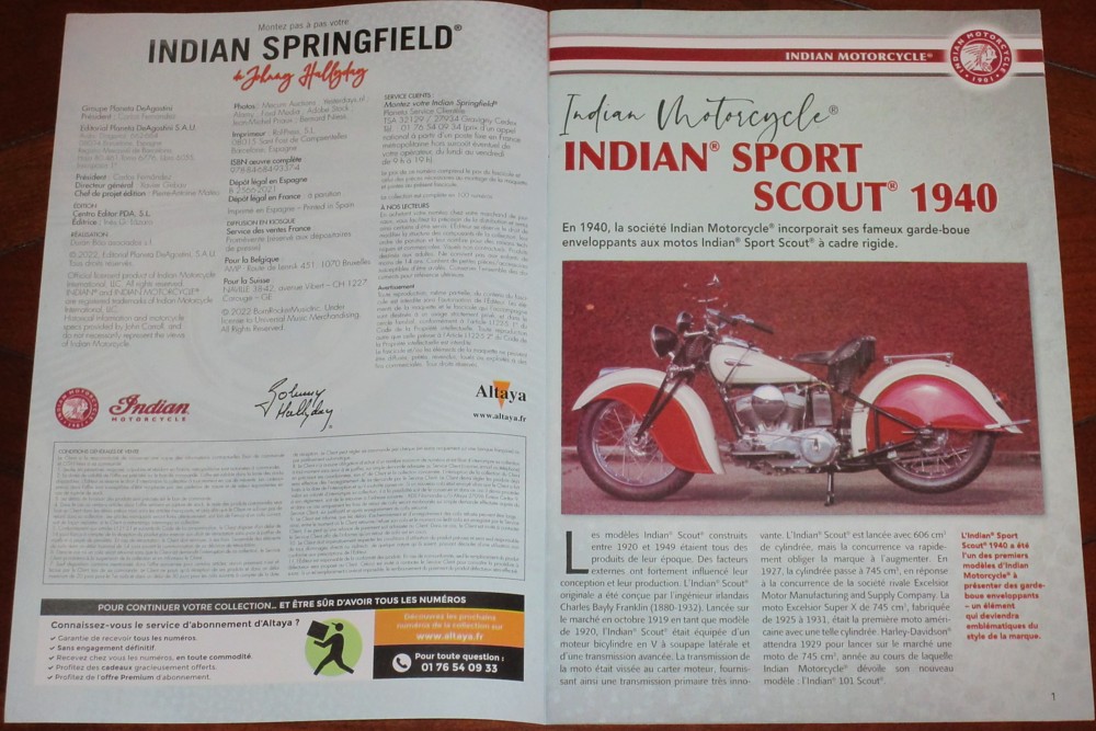 Altaya:Indian Springfield de JH n°61 014-a197