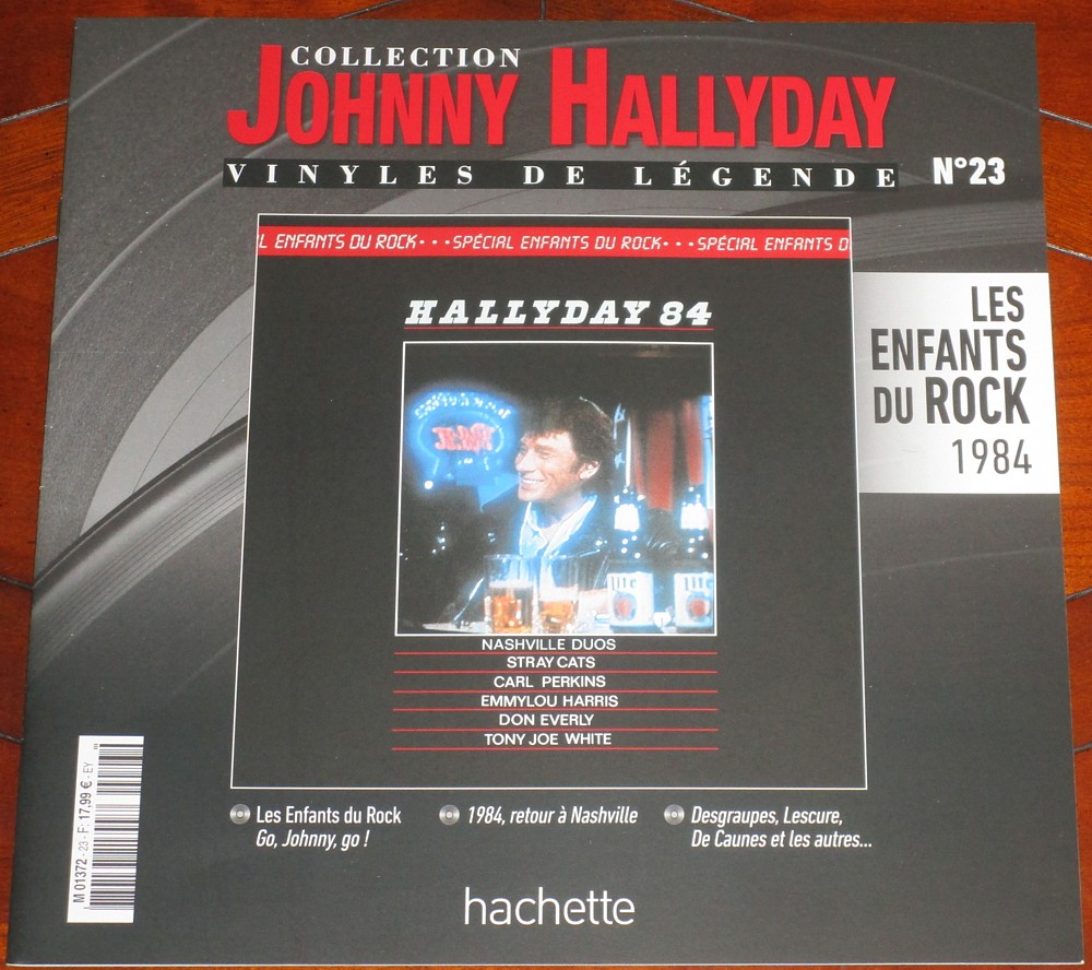 Hachette: Les vinyles de légende n°23     LES ENFANTS DU ROCK     1LP 014-ha25