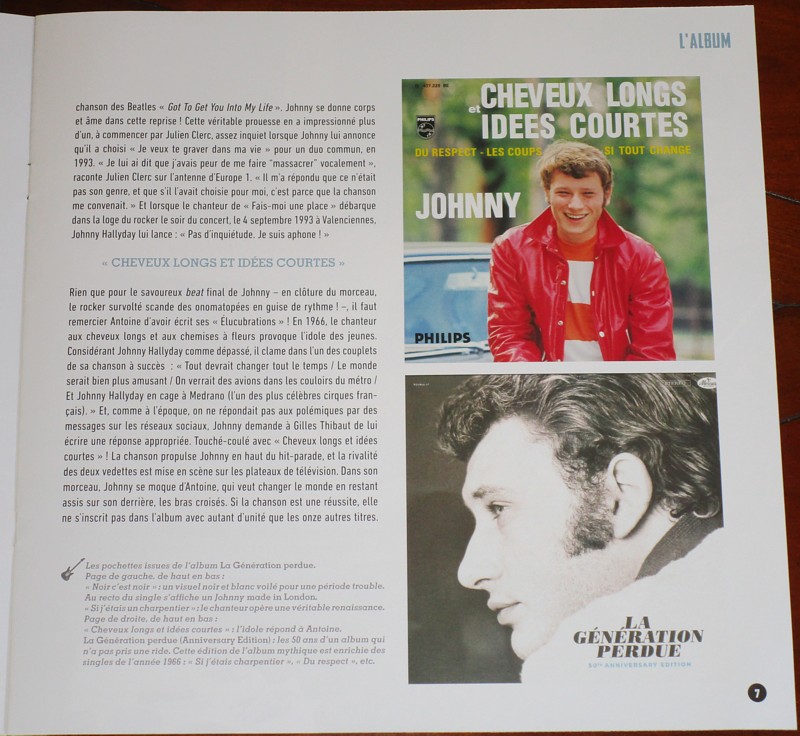 Hachette: Les vinyles de légende n°04     LA GENERATION PERDUE     1LP 015-la14