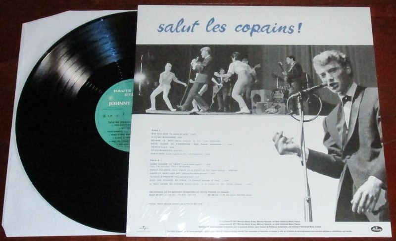 Hachette: Les vinyles de légende n°08     SALUT LES COPAINS     1LP 015-sa11