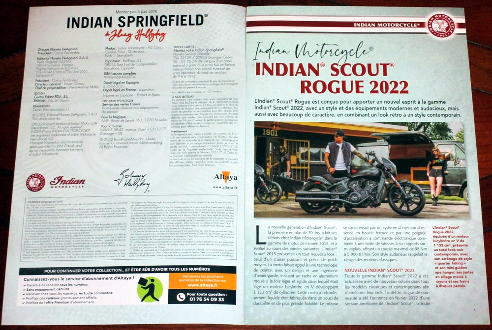 Altaya:Indian Springfield de JH n°54 016-a184