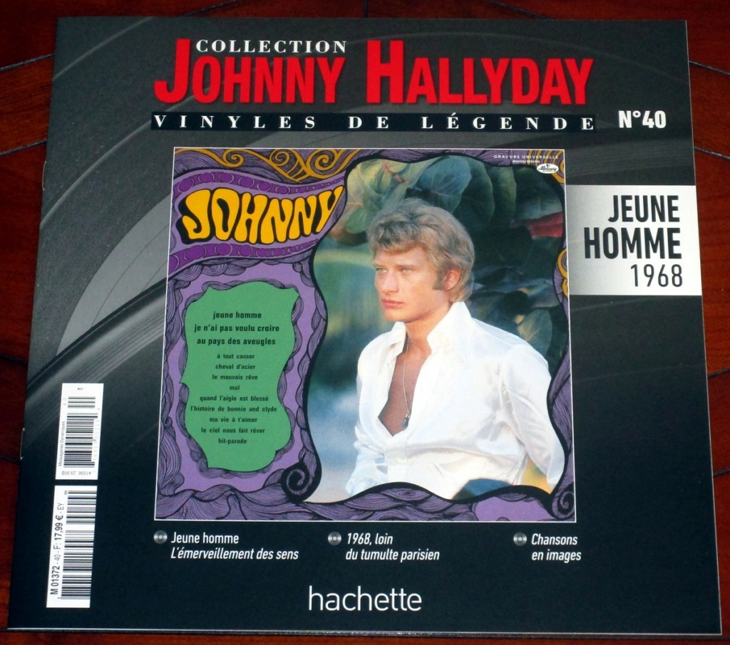 Hachette: Les vinyles de légende n°40    JEUNE HOMME     1LP 016-je13