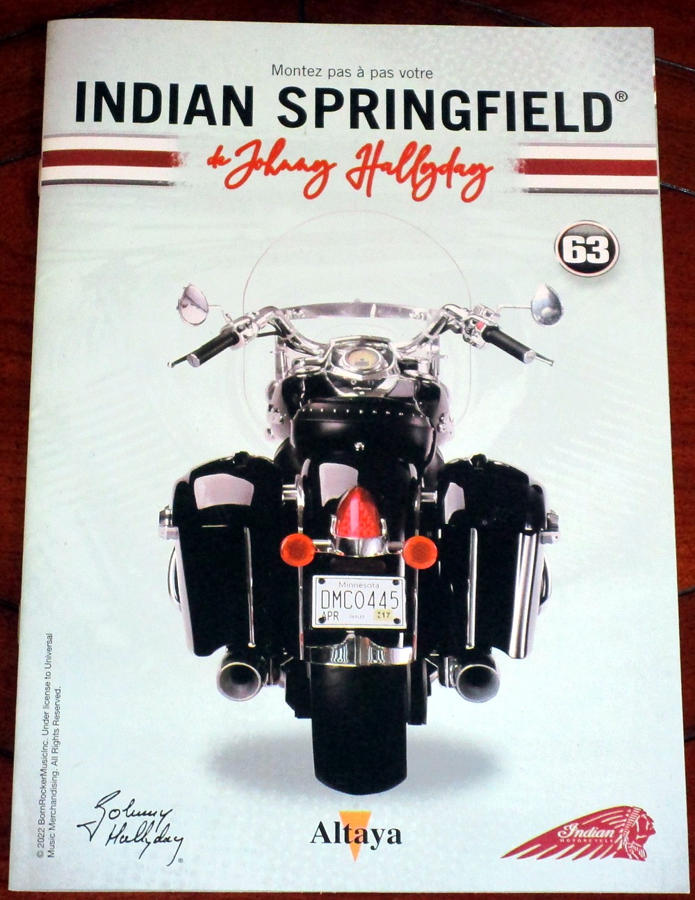 Altaya:Indian Springfield de JH n°63 017-al82