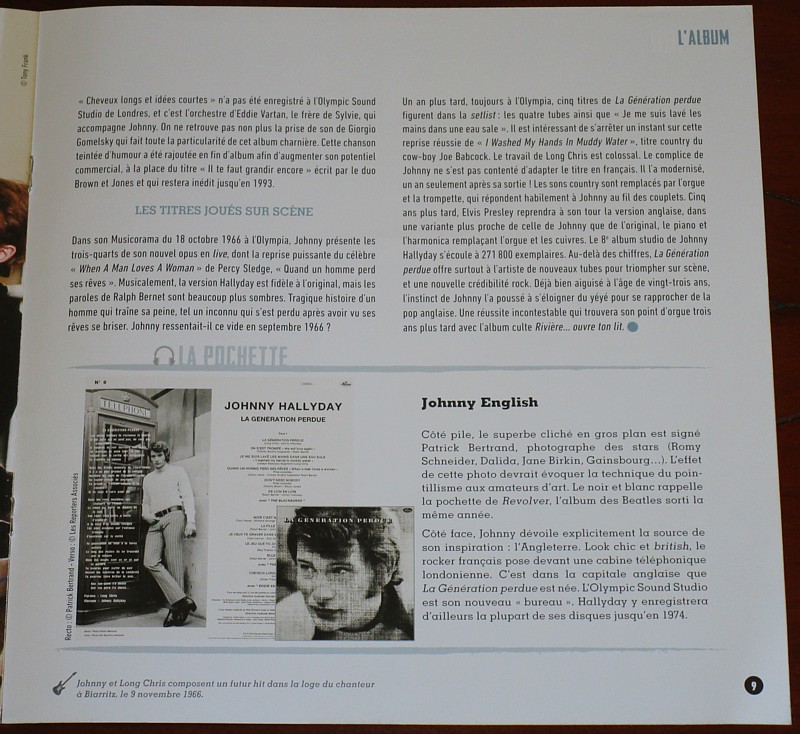 Hachette: Les vinyles de légende n°04     LA GENERATION PERDUE     1LP 017-la14