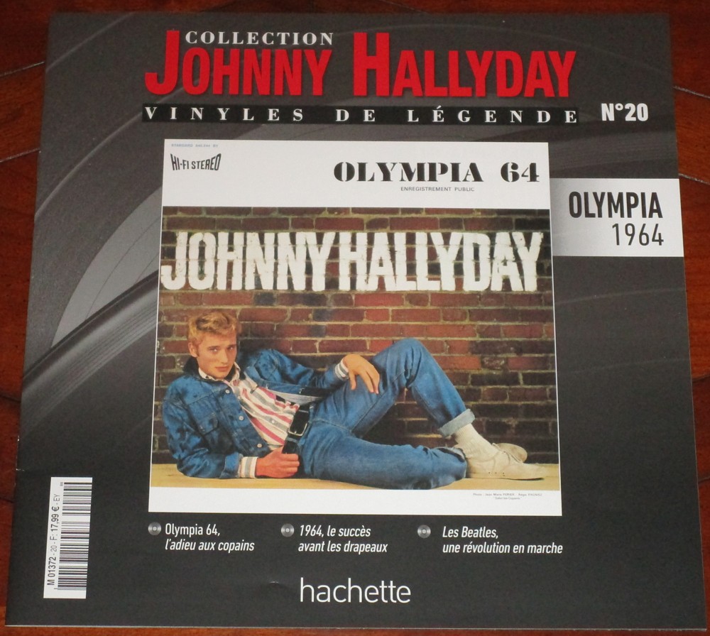 Hachette: Les vinyles de légende n°20     OLYMPIA 64     1LP 017-ol19