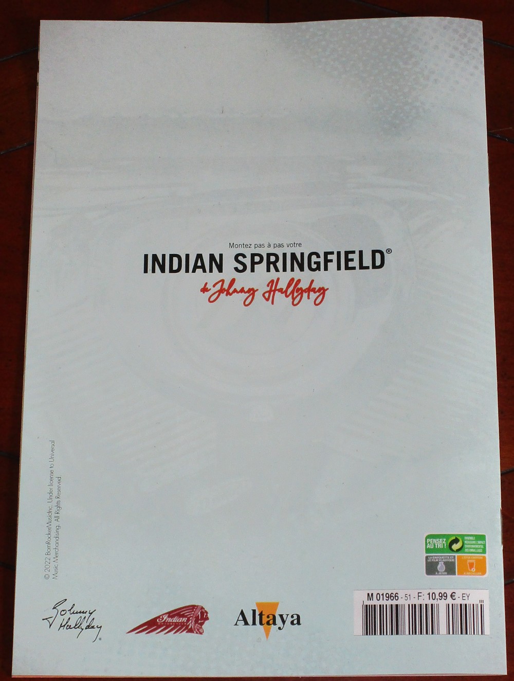 Altaya:Indian Springfield de JH n°51 018-a181