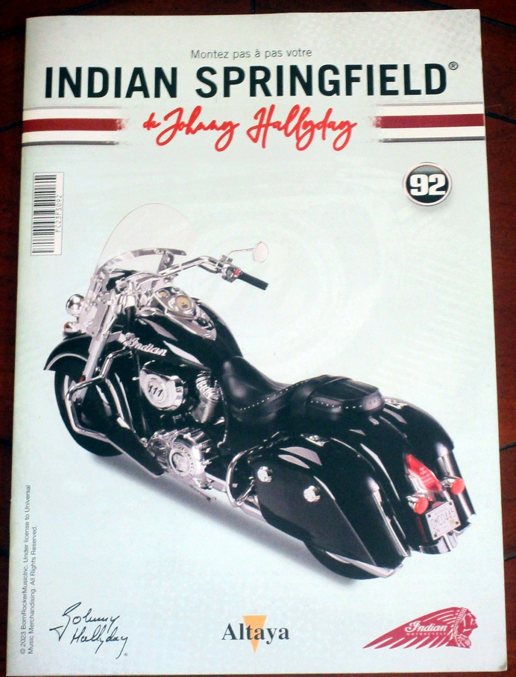 Altaya:Indian Springfield de JH n°92 018-a252