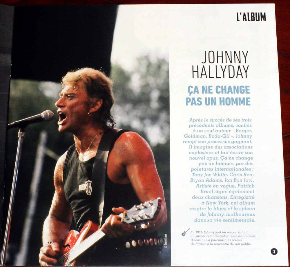 Hachette: Les vinyles de légende n°21     CA NE CHANGE PAS UN HOMME     2LP 018-ca13