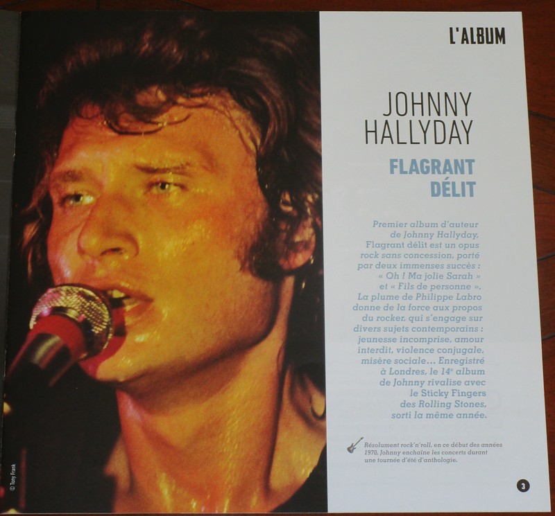 Hachette: Les vinyles de légende n°16     FLAGRANT DELIT     1LP 018-fl10
