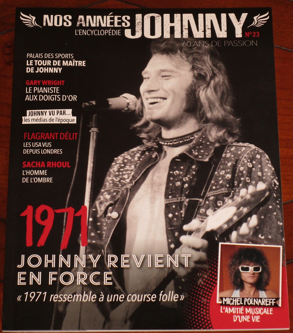 Alteys: Nos années Johnny n°23          1971 019-a194