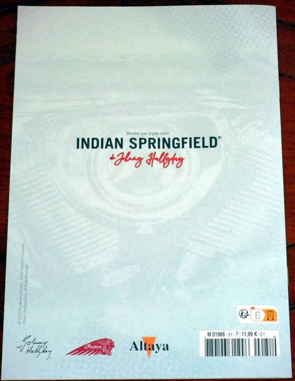 Altaya:Indian Springfield de JH n°81 019-a232