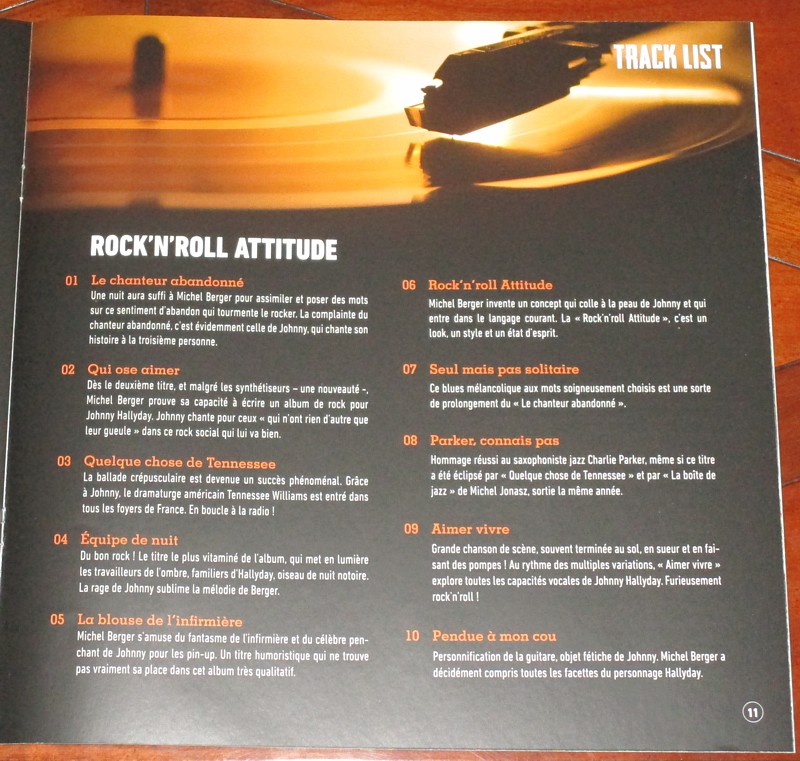 Hachette: Les vinyles de légende n°03     ROCK'N'ROLL ATTITUDE     1LP 020-ro13