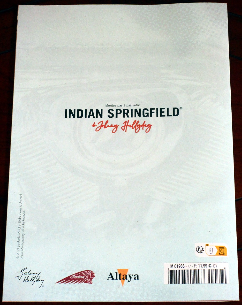 Altaya:Indian Springfield de JH n°77 021-a210