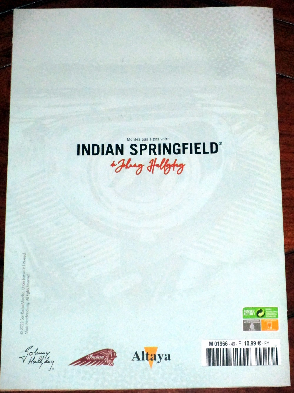 Altaya:Indian Springfield de JH n°49 022-a161