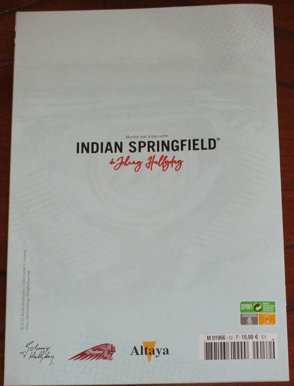 Altaya:Indian Springfield de JH n°52 022-a165
