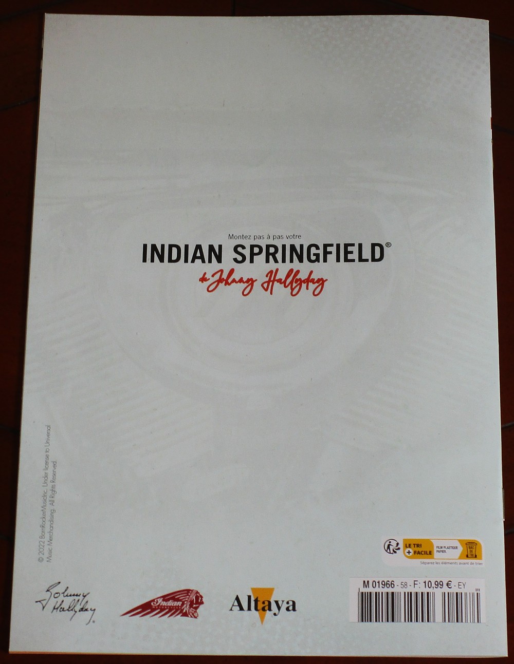 Altaya:Indian Springfield de JH n°58 022-a174