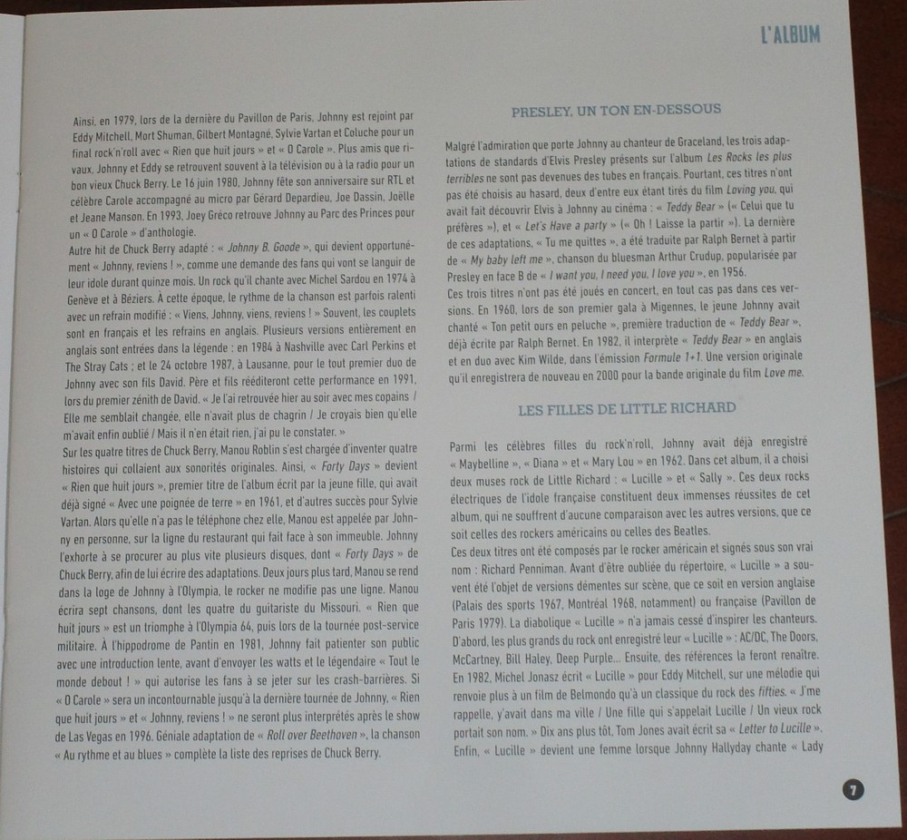 Hachette: Les vinyles de légende n°22     LES ROCKS LES PLUS TERRIBLES     1LP 022-le16