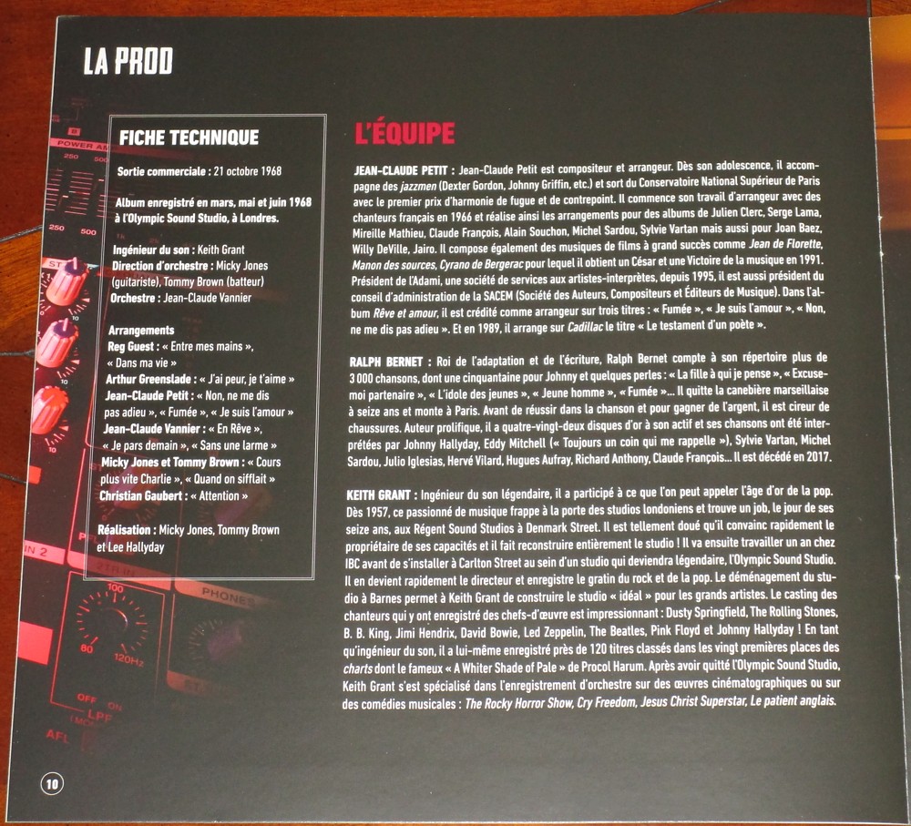 Hachette: Les vinyles de légende n°32     REVE ET AMOUR     1LP 024-rz11