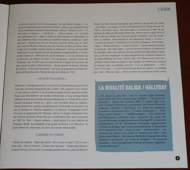 Hachette: Les vinyles de légende n°08     SALUT LES COPAINS     1LP 024-sa12