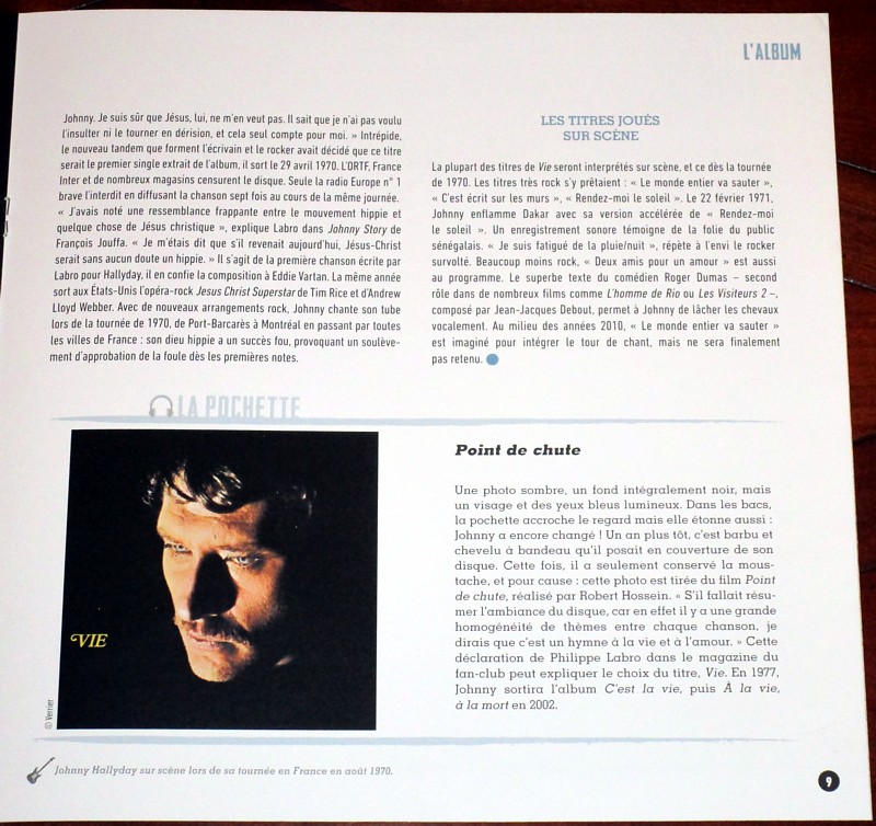 Hachette: Les vinyles de légende n°19     VIE     1LP 024-vi12