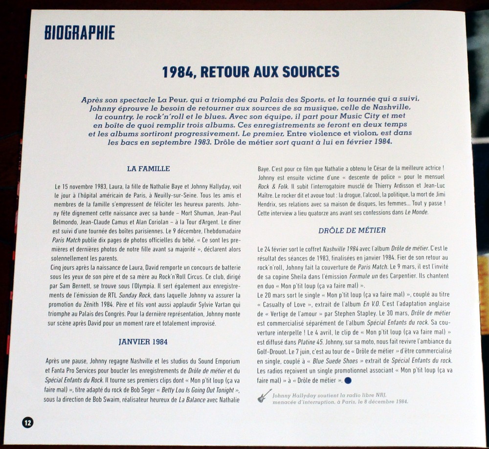 Hachette: Les vinyles de légende n°34     DROLE DE METIER     1LP 025-dr11